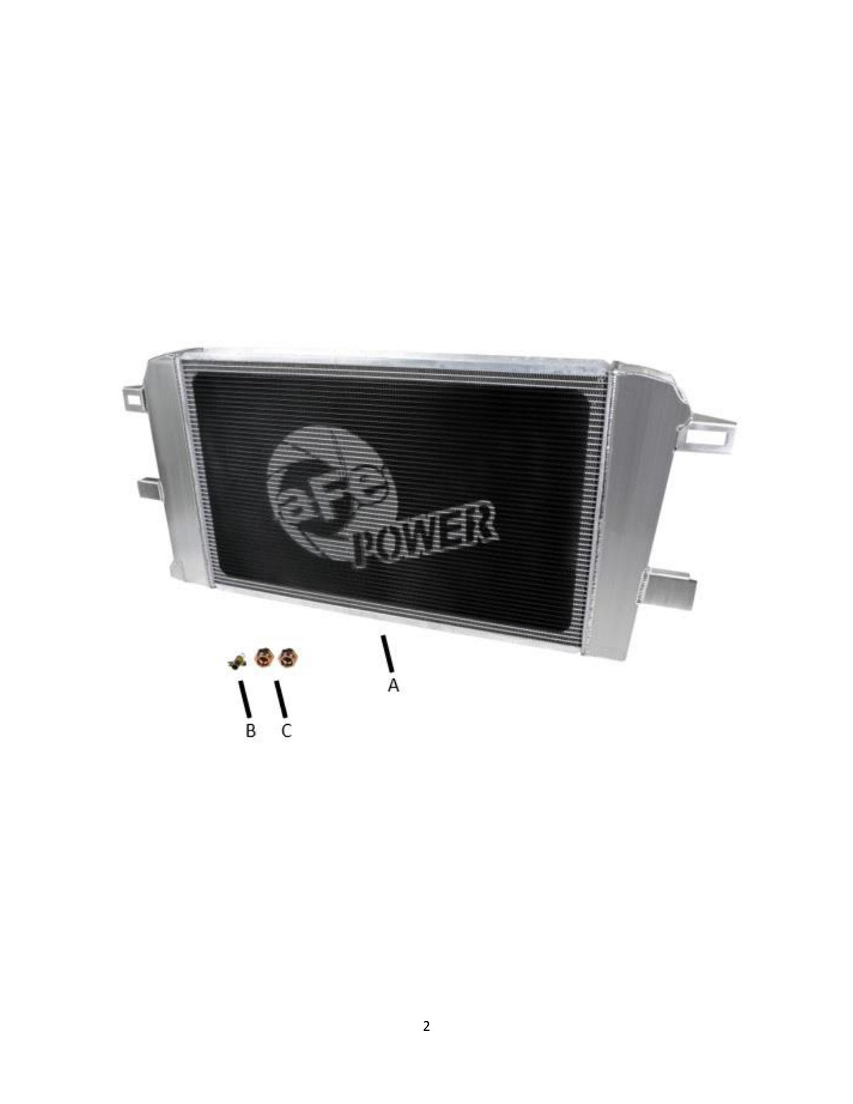 aFe BladeRunner Street Series Aluminum Radiator | GM Diesel 6.6L V8 (06-10) (46-52041)