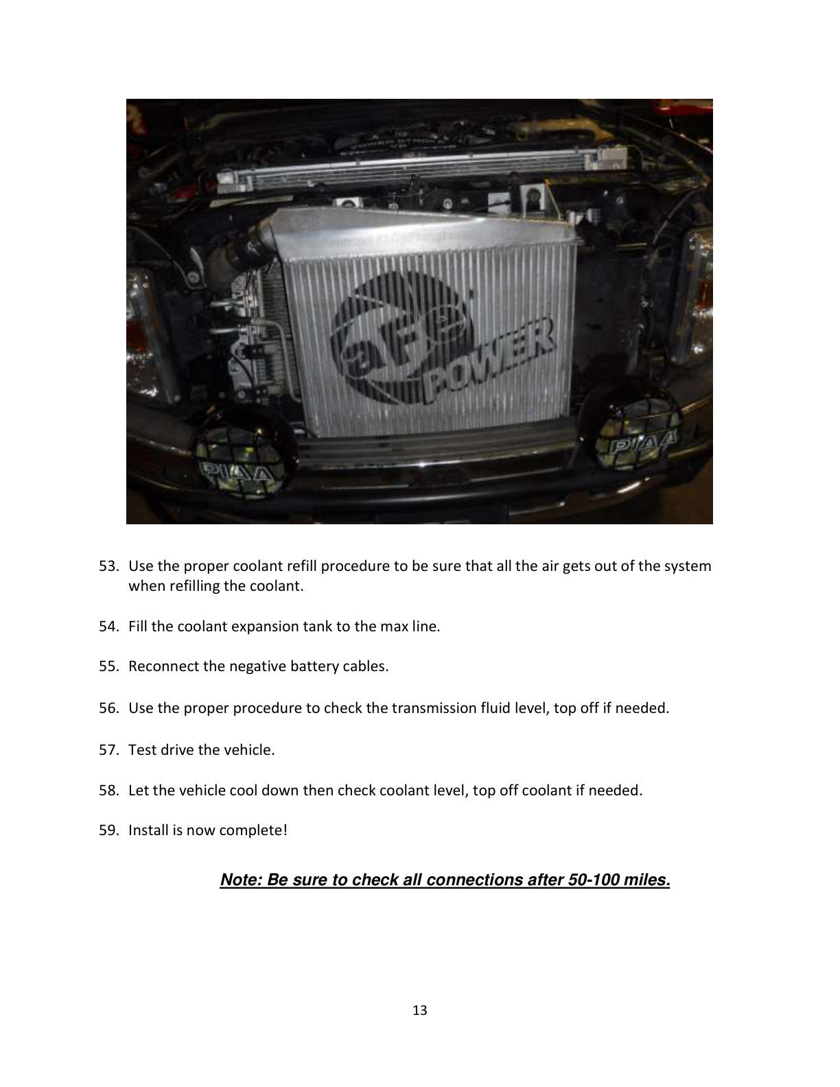aFe BladeRunner High Cap Aluminum Radiator Ford F-250/350 Super Duty (08-10) (46-52091)