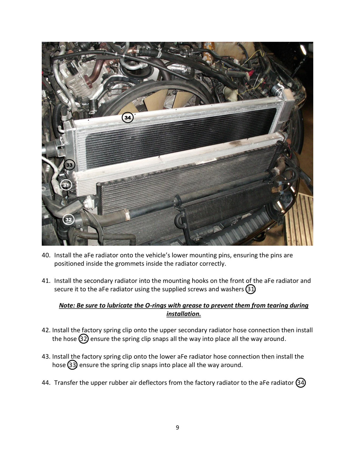 aFe BladeRunner High Cap Aluminum Radiator | Ford F250/F350 6.7L (11-16) (46-52131)