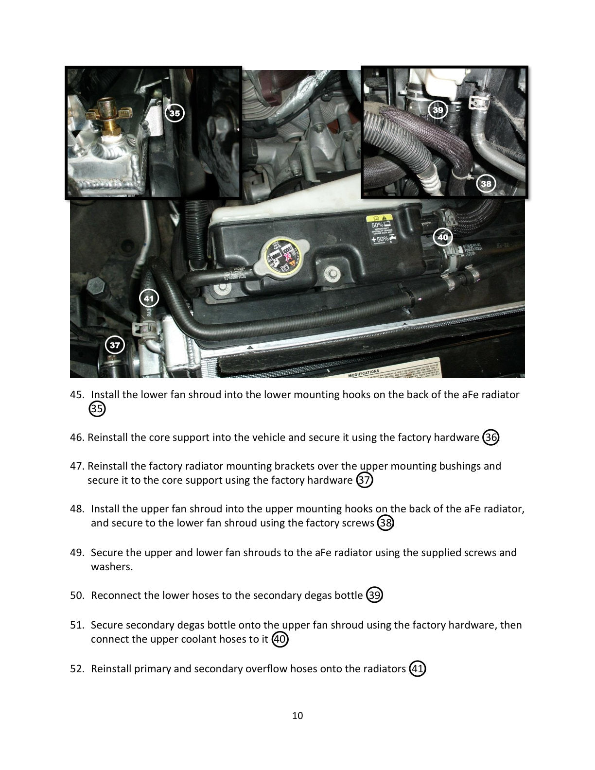 aFe BladeRunner High Cap Aluminum Radiator | Ford F250/F350 6.7L (11-16) (46-52131)