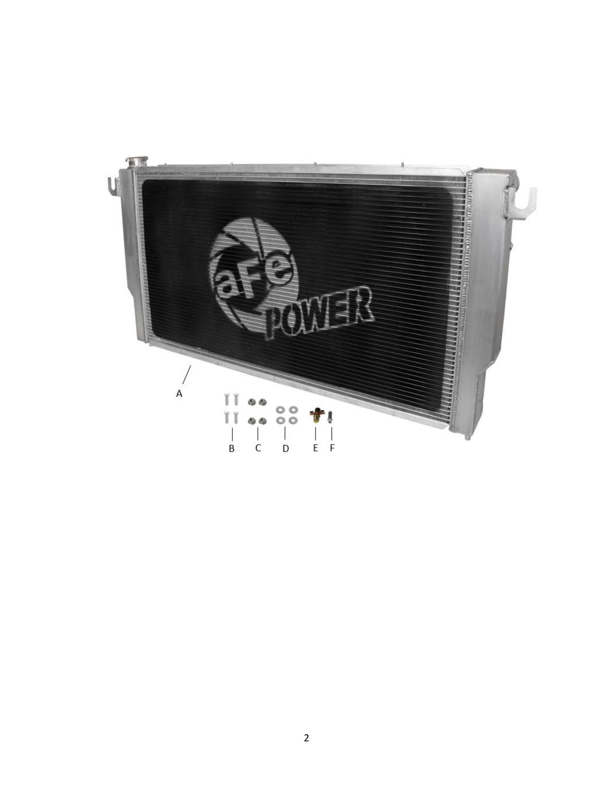 aFe BladeRunner Street Series Aluminum Radiator | Dodge Ram 2500/3500 (94-02) (46-52171)