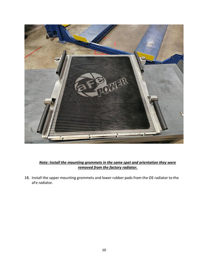 aFe Dodge 6.7L Radiator | Ram 2500/3500 10 (46-52191)