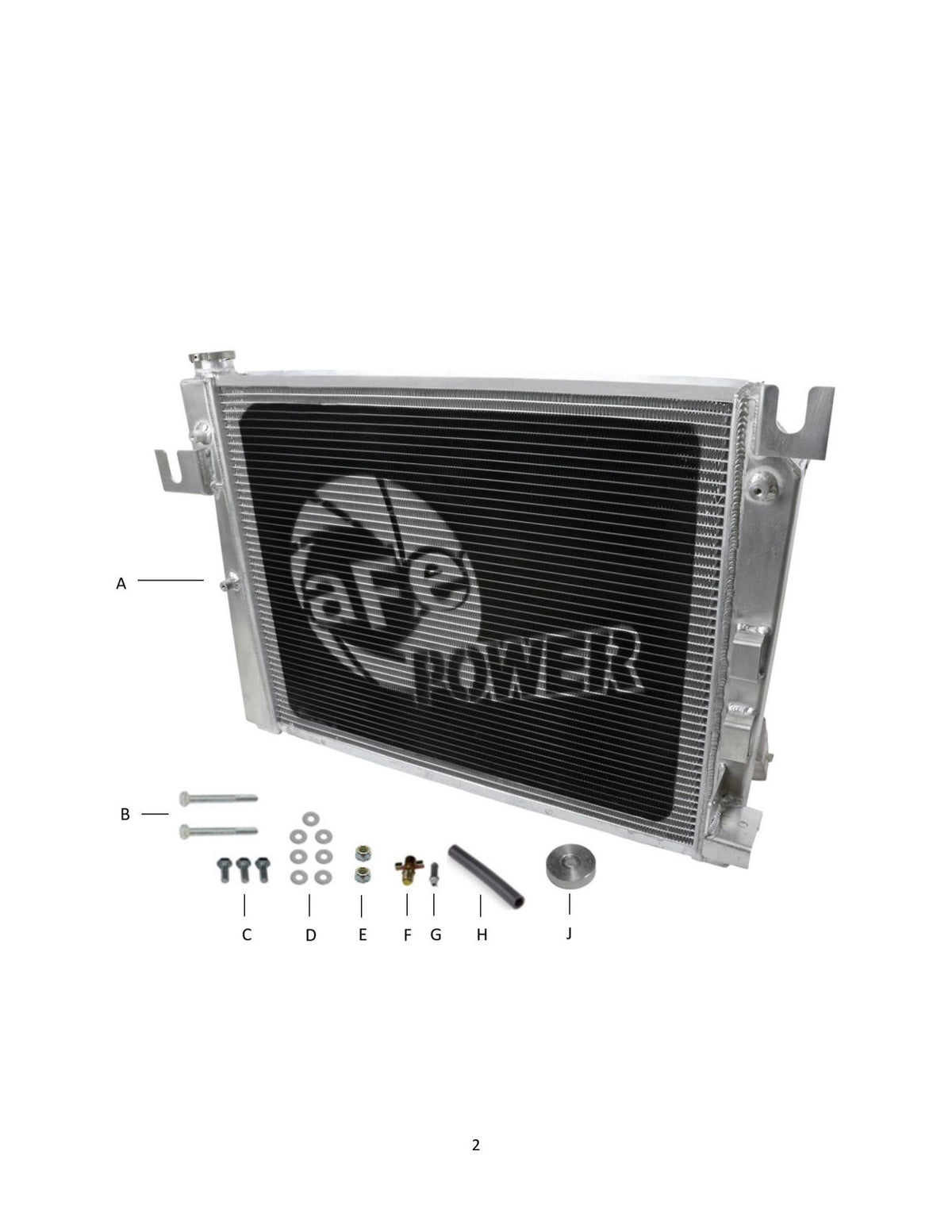 aFe BladeRunner Radiator | Dodge Ram 04-09 V8-5.7L HEMI (46-52211)