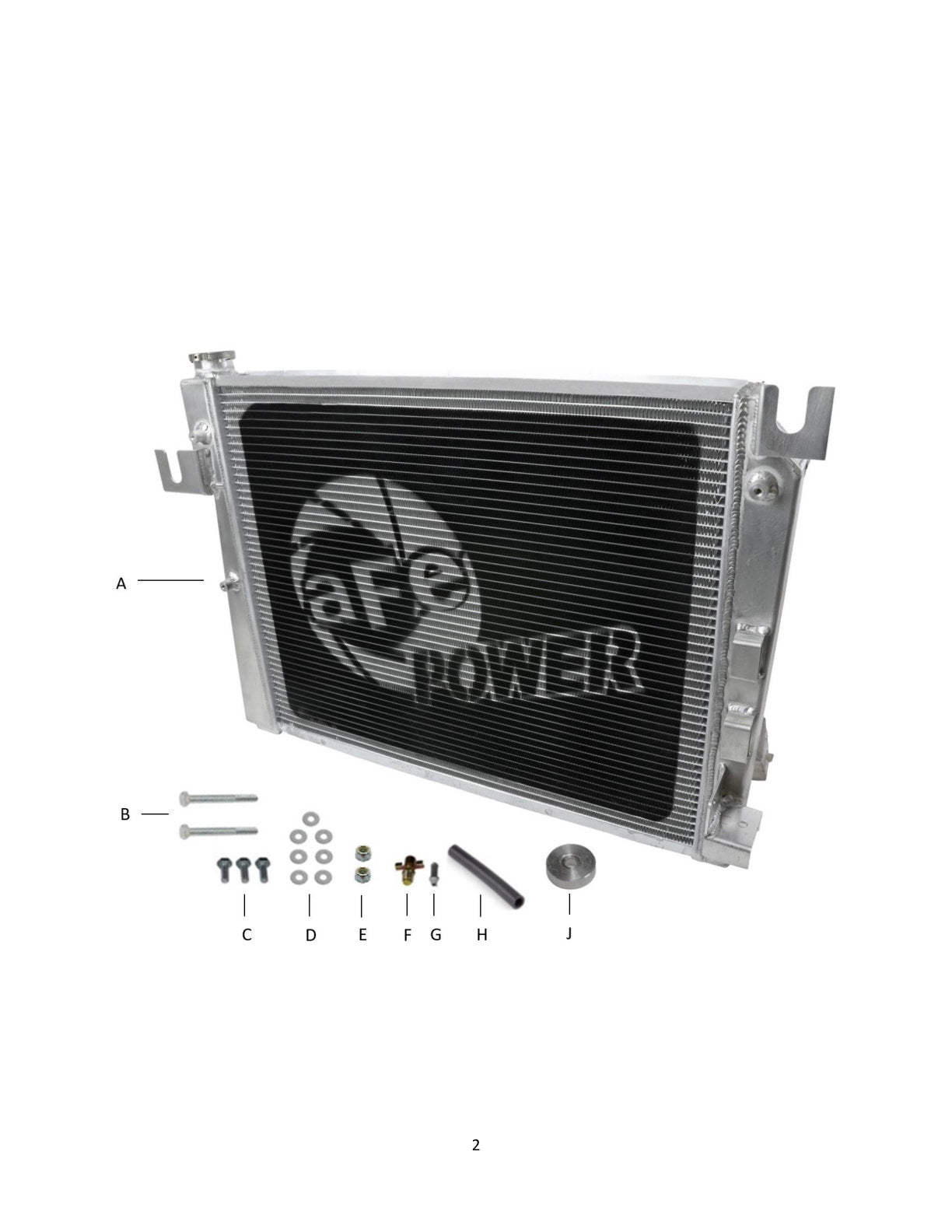 aFe BladeRunner Radiator | Dodge Ram 04-09 V8-5.7L HEMI (46-52211)