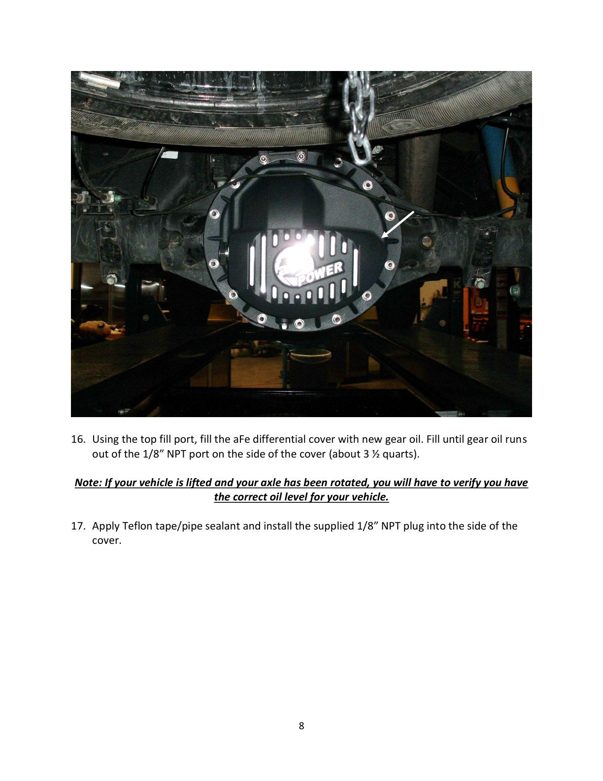 aFe Pro Series Machined Front Diff Cover | Dodge Ram 03-12 L6-5.9/6.7L (46-70042)