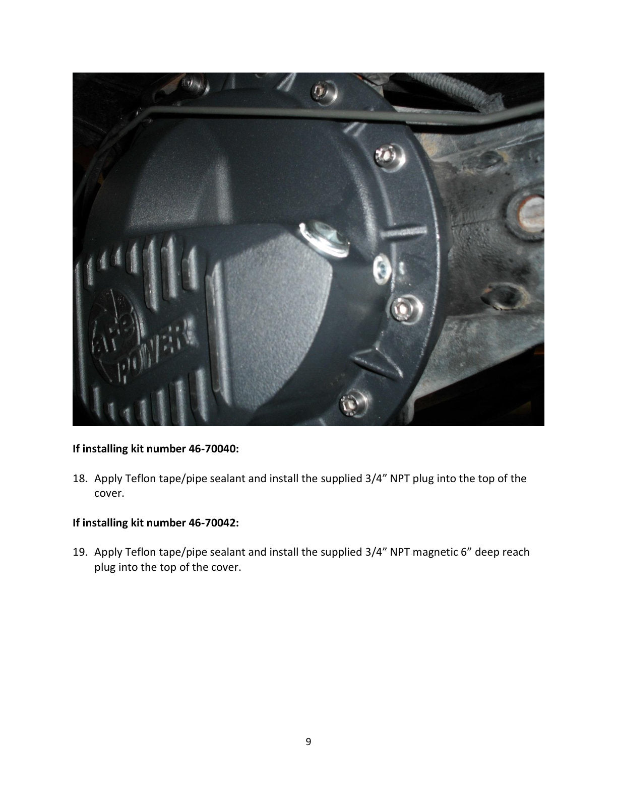 aFe Pro Series Machined Front Diff Cover | Dodge Ram 03-12 L6-5.9/6.7L (46-70042)