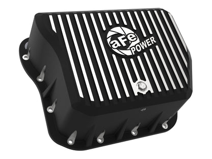 aFe Pro Series Transmission Pan w/ Machined Fins Black | Dodge Ram 94-07 (46-70052)