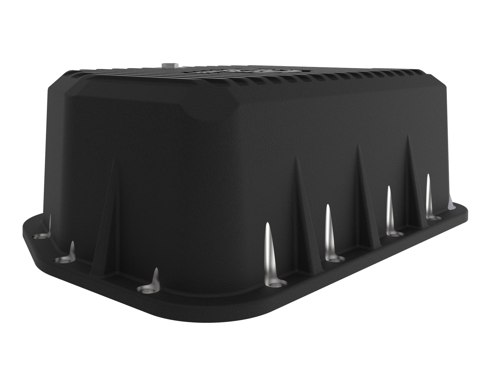aFe Pro Series Transmission Pan w/ Machined Fins Black | Dodge Ram 94-07 (46-70052)