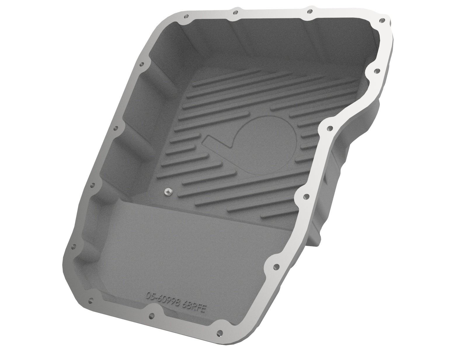 aFe Power Transmission Pan Raw w/ Machined Fins | Dodge Diesel Trucks 07.5-12 L6-6.7L (46-70060)