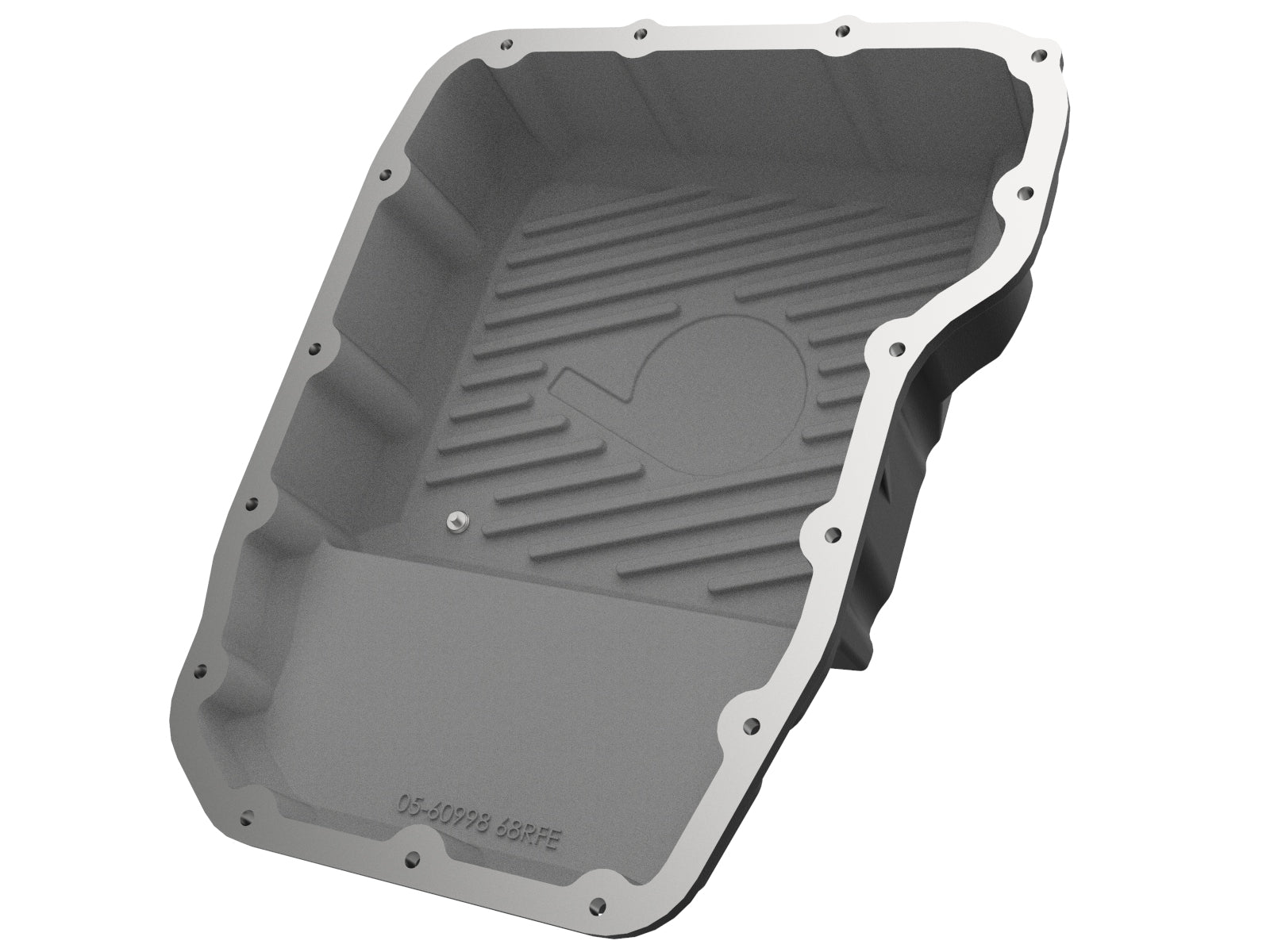 aFe Pro Series Transmission Pan w/ Machined Fins Black | Dodge Ram 07.5-11 (46-70062)