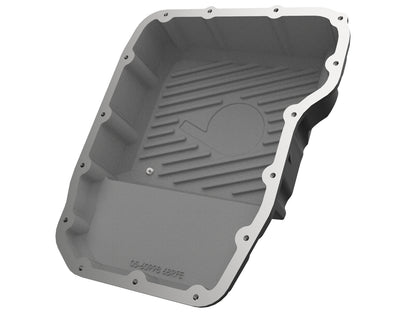 aFe Pro Series Transmission Pan w/ Machined Fins Black | Dodge Ram 07.5-11 (46-70062)