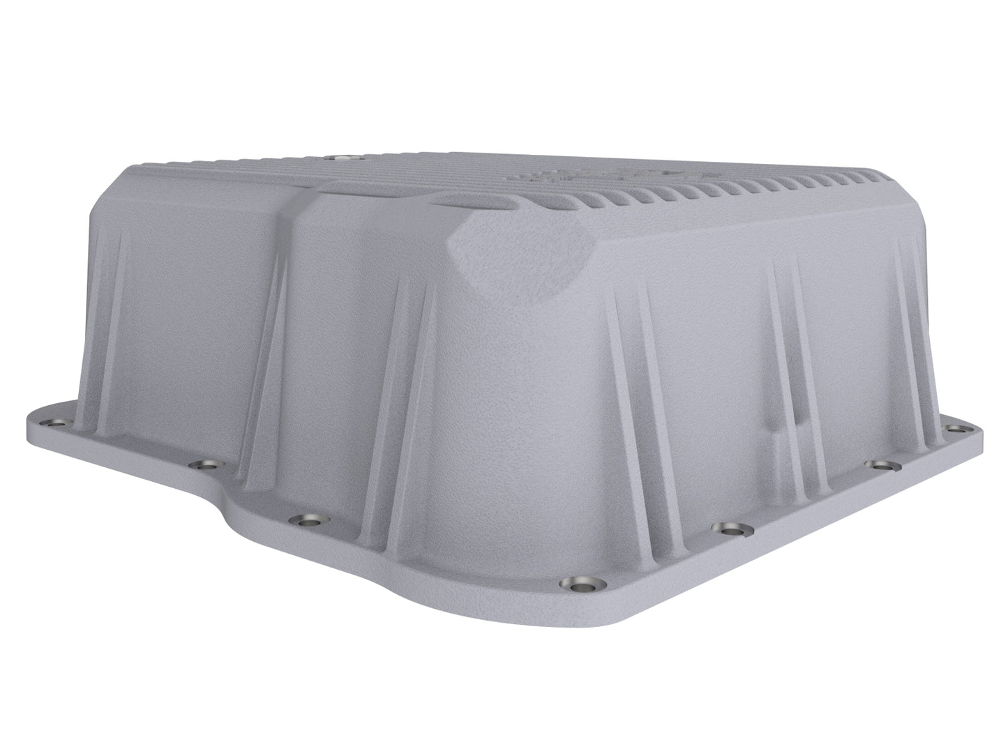 aFe Street Series Trans Pan Cover Raw | GM V8 6.6L (01-14) (46-70070)