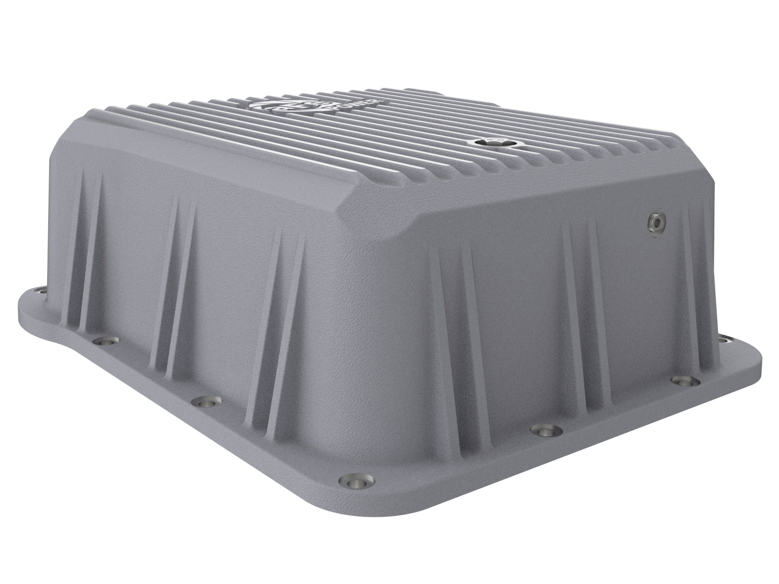 aFe Street Series Trans Pan Cover Raw | GM V8 6.6L (01-14) (46-70070)