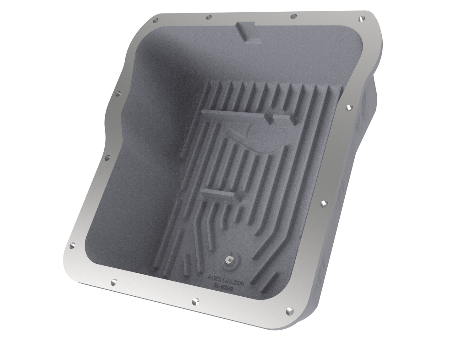 aFe Street Series Trans Pan Cover Raw | GM V8 6.6L (01-14) (46-70070)