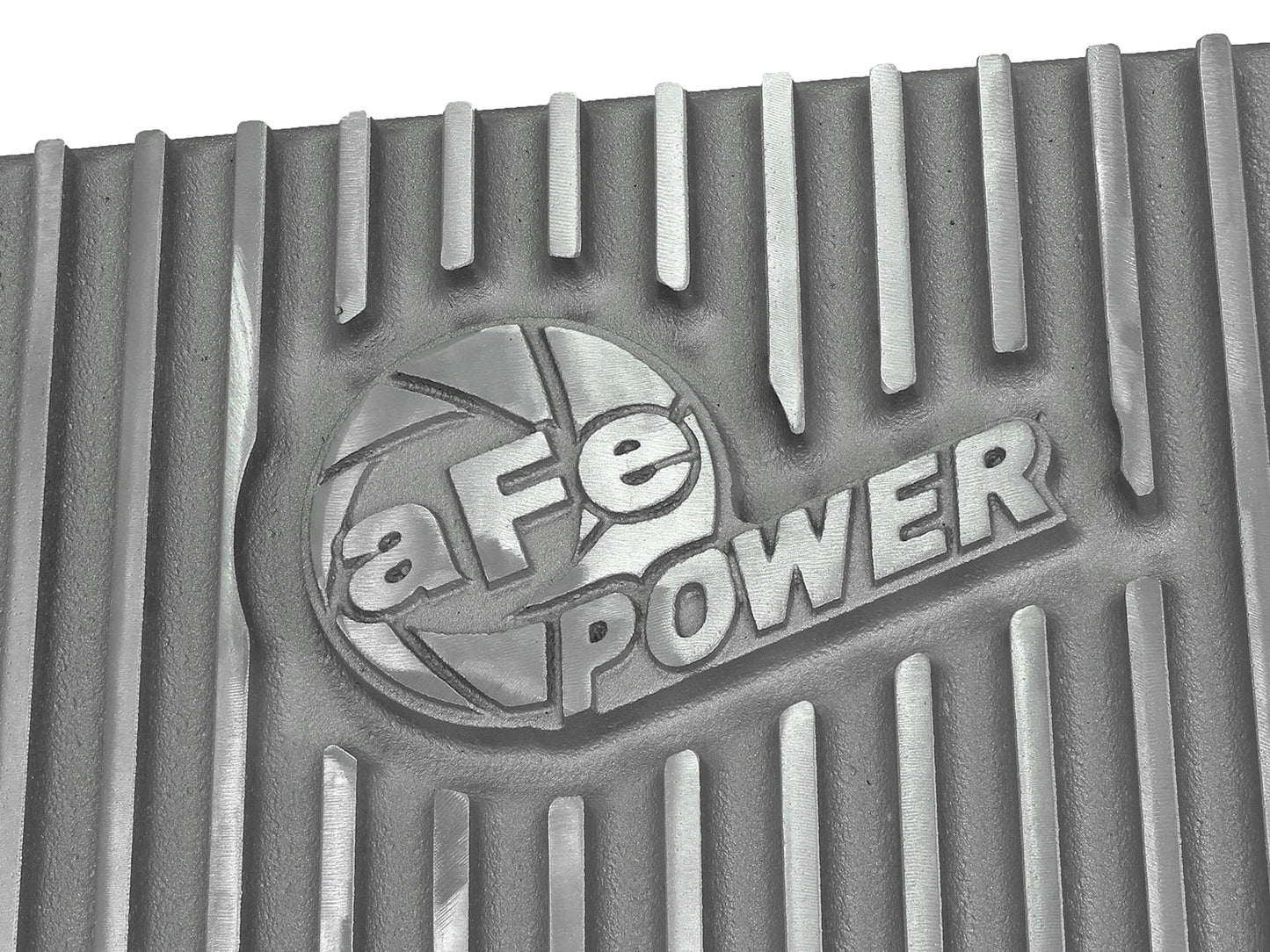 aFe Street Series Trans Pan Cover Raw | GM V8 6.6L (01-14) (46-70070)