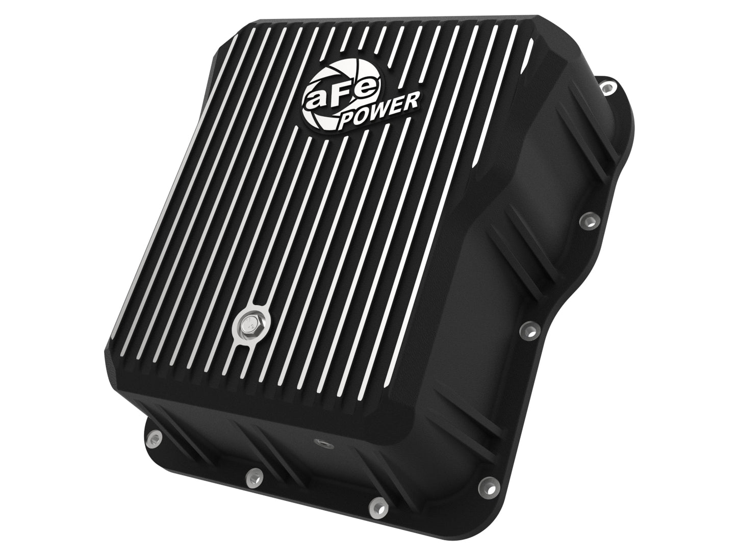 aFe Power Pro Series Machined Transmission Pan Cover | GM Diesel Trucks V8-6.6L (01-14) (46-70072)