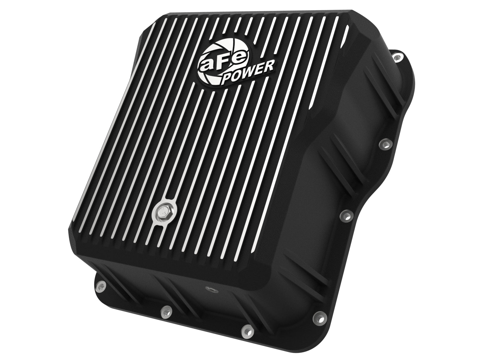 aFe Power Pro Series Machined Transmission Pan Cover | GM Diesel Trucks V8-6.6L (01-14) (46-70072)