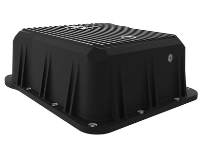 aFe Power Pro Series Machined Transmission Pan Cover | GM Diesel Trucks V8-6.6L (01-14) (46-70072)