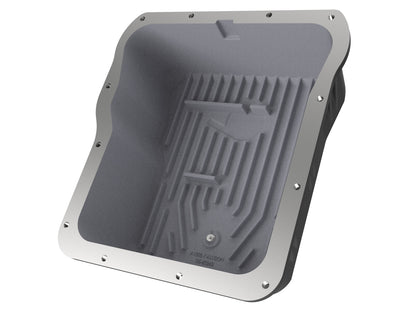 aFe Power Pro Series Machined Transmission Pan Cover | GM Diesel Trucks V8-6.6L (01-14) (46-70072)