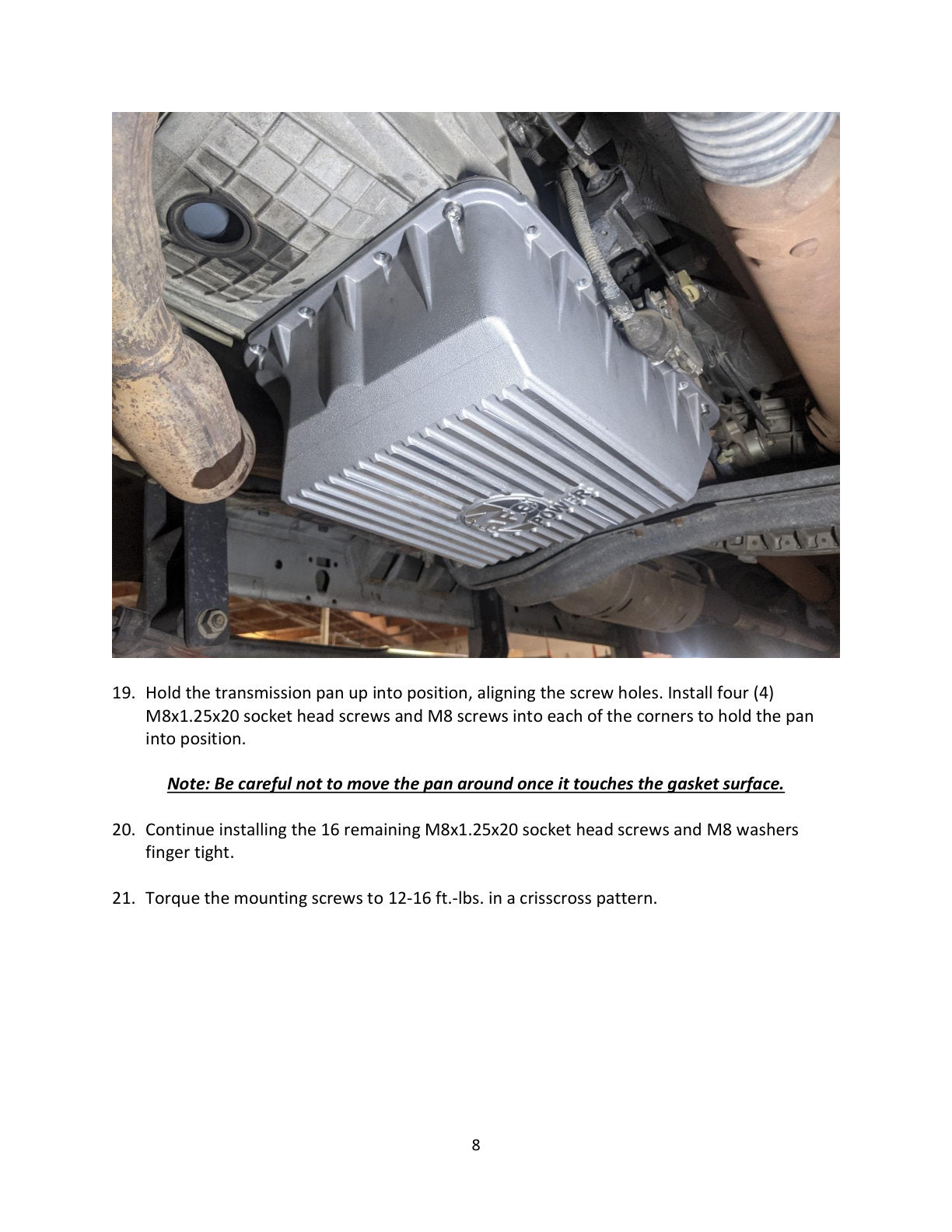 aFe Transmission Pan | Ford HD Trucks (92-97,99-10) (46-70120-1)