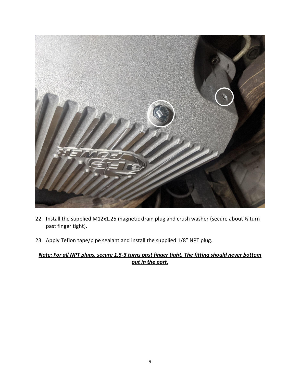 aFe Pro Series Transmission Pan w/ Machined Fins Black | Ford 03-10 V8 6.0/6.4L (46-70122-1)