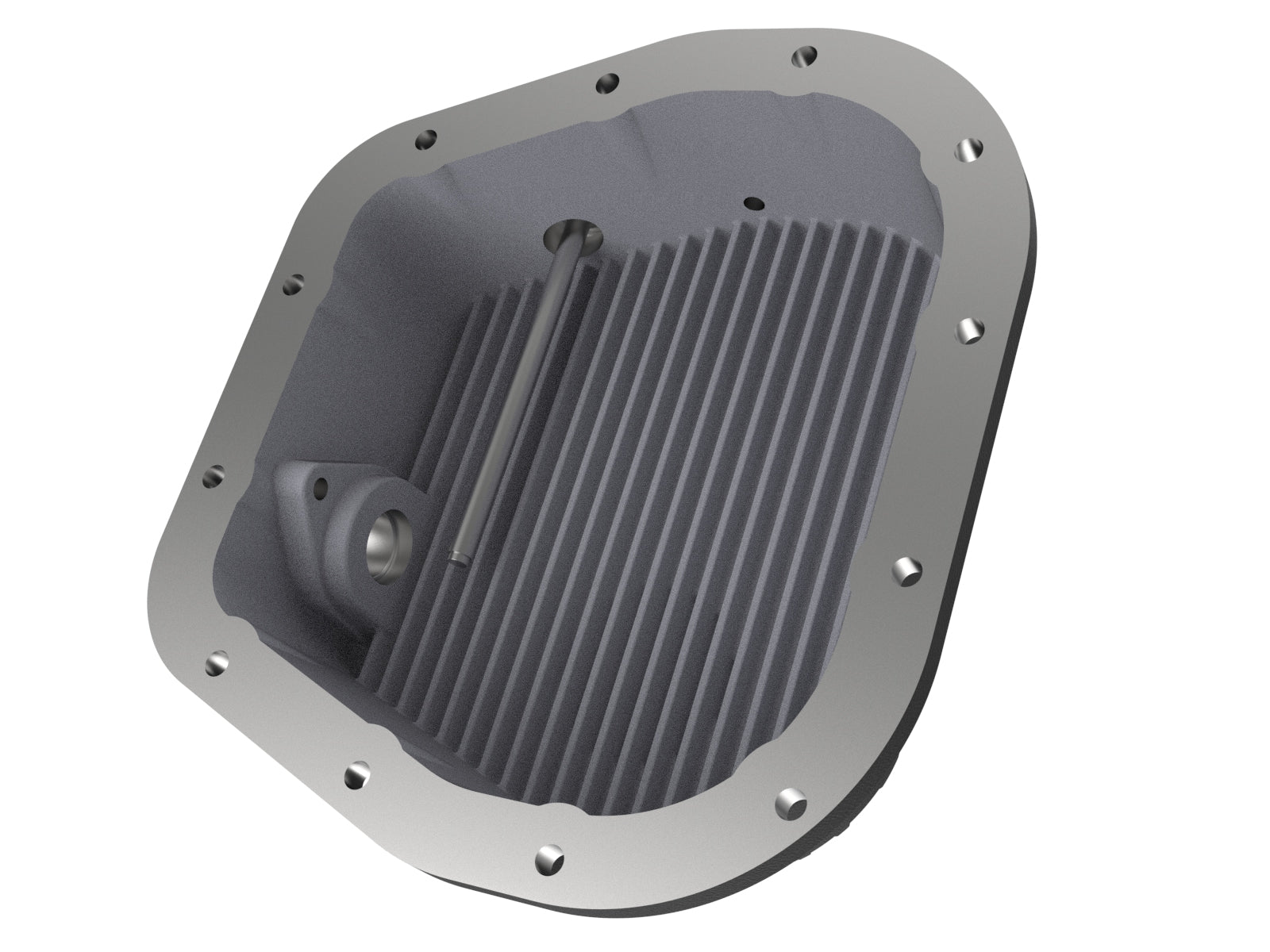 aFe Pro Series Rear Diff Cover 9.75-12 Bolt Axle w/ Machined Fins Black | Ford (11-13) (46-70152)