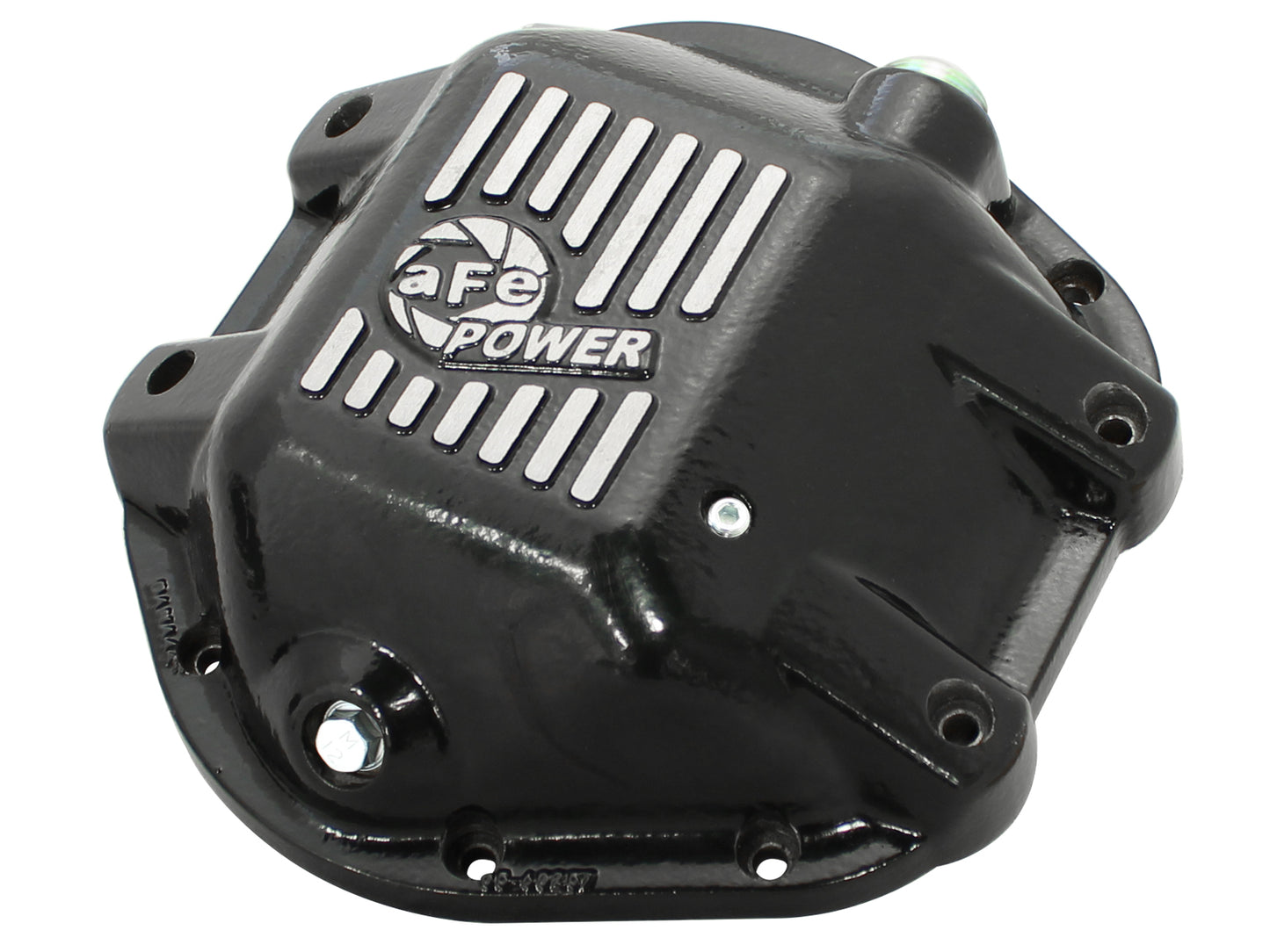 aFe Pro Series Rear Differential Cover Black w/ Machined Fins | Jeep Dana 44 (97-14) (46-70162)