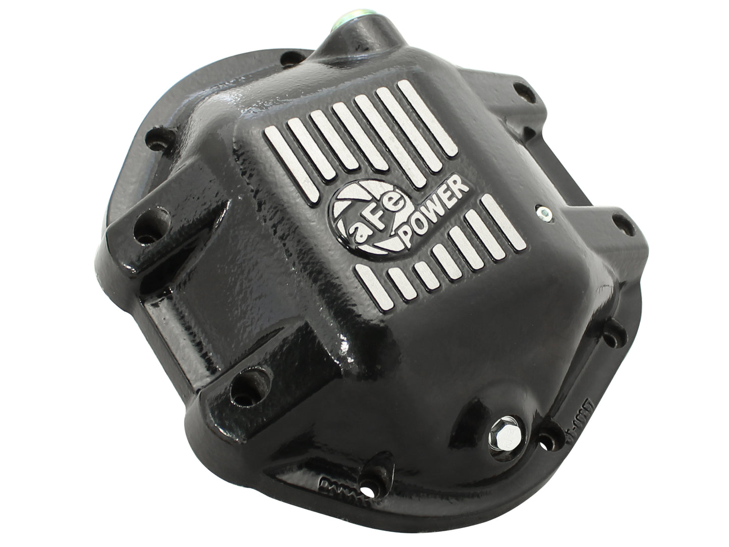 aFe Pro Series Rear Differential Cover Black w/ Machined Fins | Jeep Dana 44 (97-14) (46-70162)