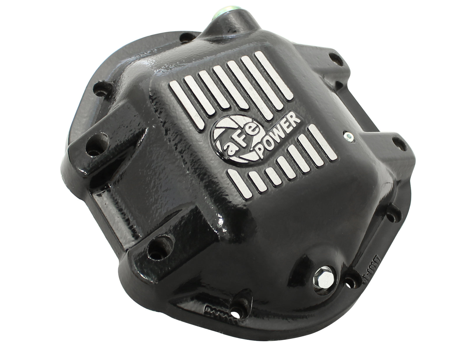 aFe Pro Series Rear Differential Cover Black w/ Machined Fins | Jeep Dana 44 (97-14) (46-70162)