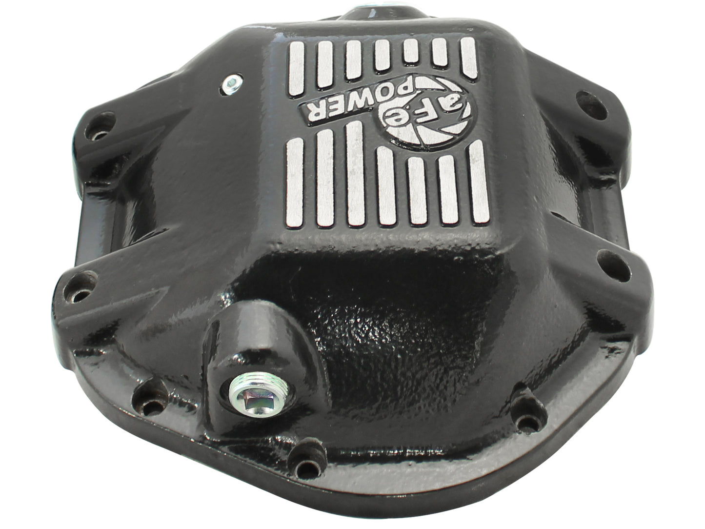 aFe Pro Series Rear Differential Cover Black w/ Machined Fins | Jeep Dana 44 (97-14) (46-70162)