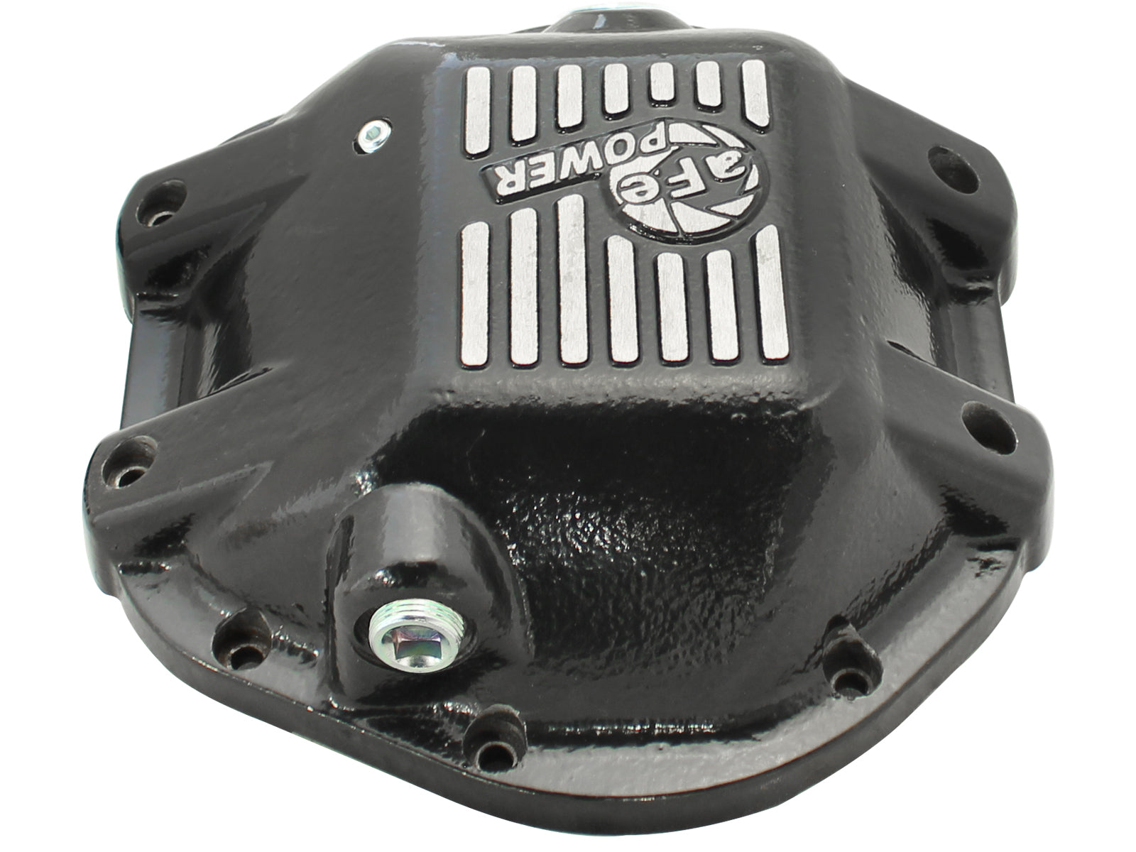 aFe Pro Series Rear Differential Cover Black w/ Machined Fins | Jeep Dana 44 (97-14) (46-70162)
