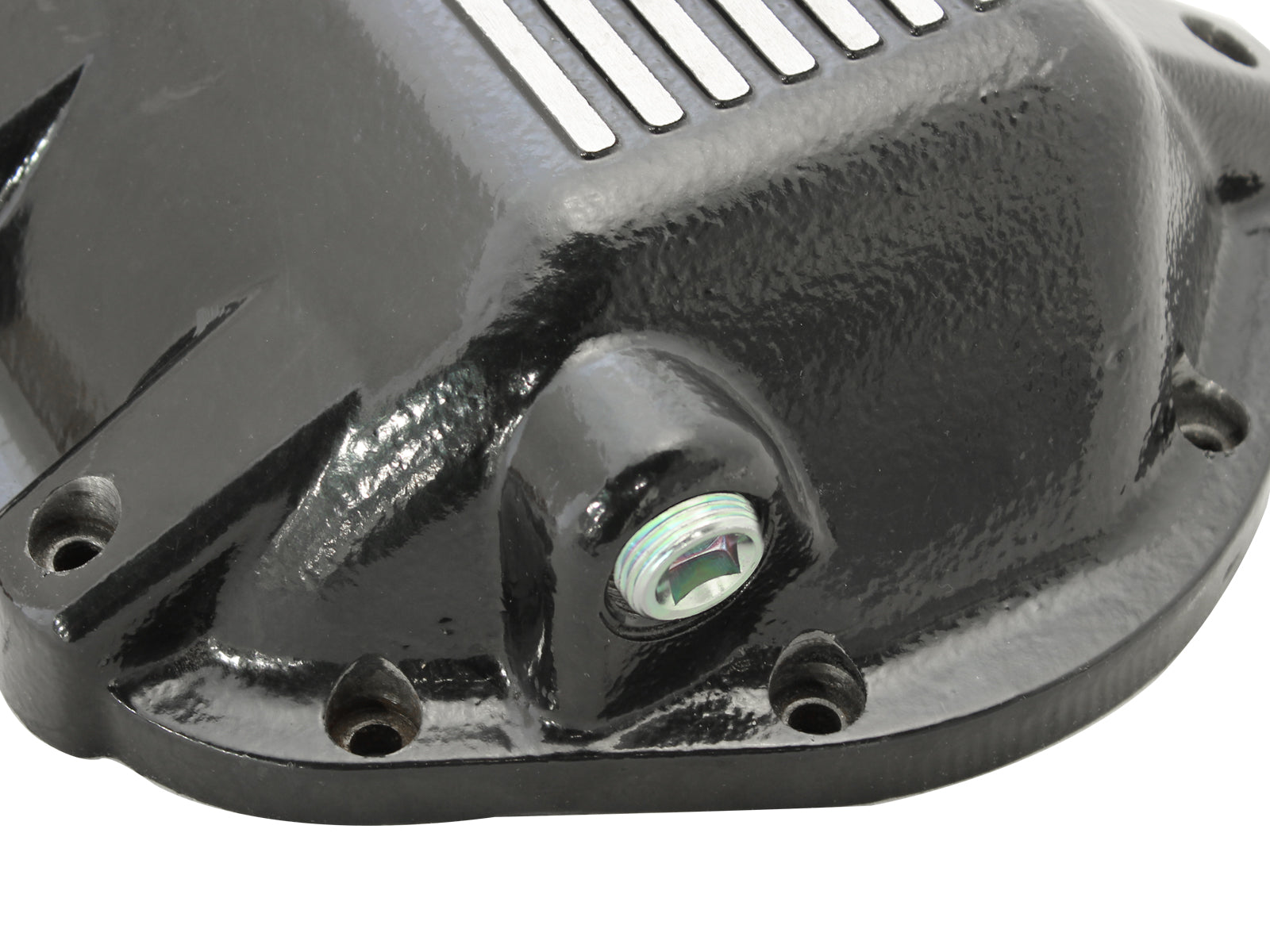 aFe Pro Series Rear Differential Cover Black w/ Machined Fins | Jeep Dana 44 (97-14) (46-70162)