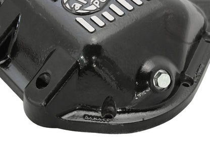 aFe Pro Series Rear Differential Cover Black w/ Machined Fins | Jeep Dana 44 (97-14) (46-70162)