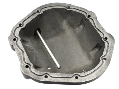aFe Pro Series Rear Differential Cover Black w/ Machined Fins | Jeep Dana 44 (97-14) (46-70162)