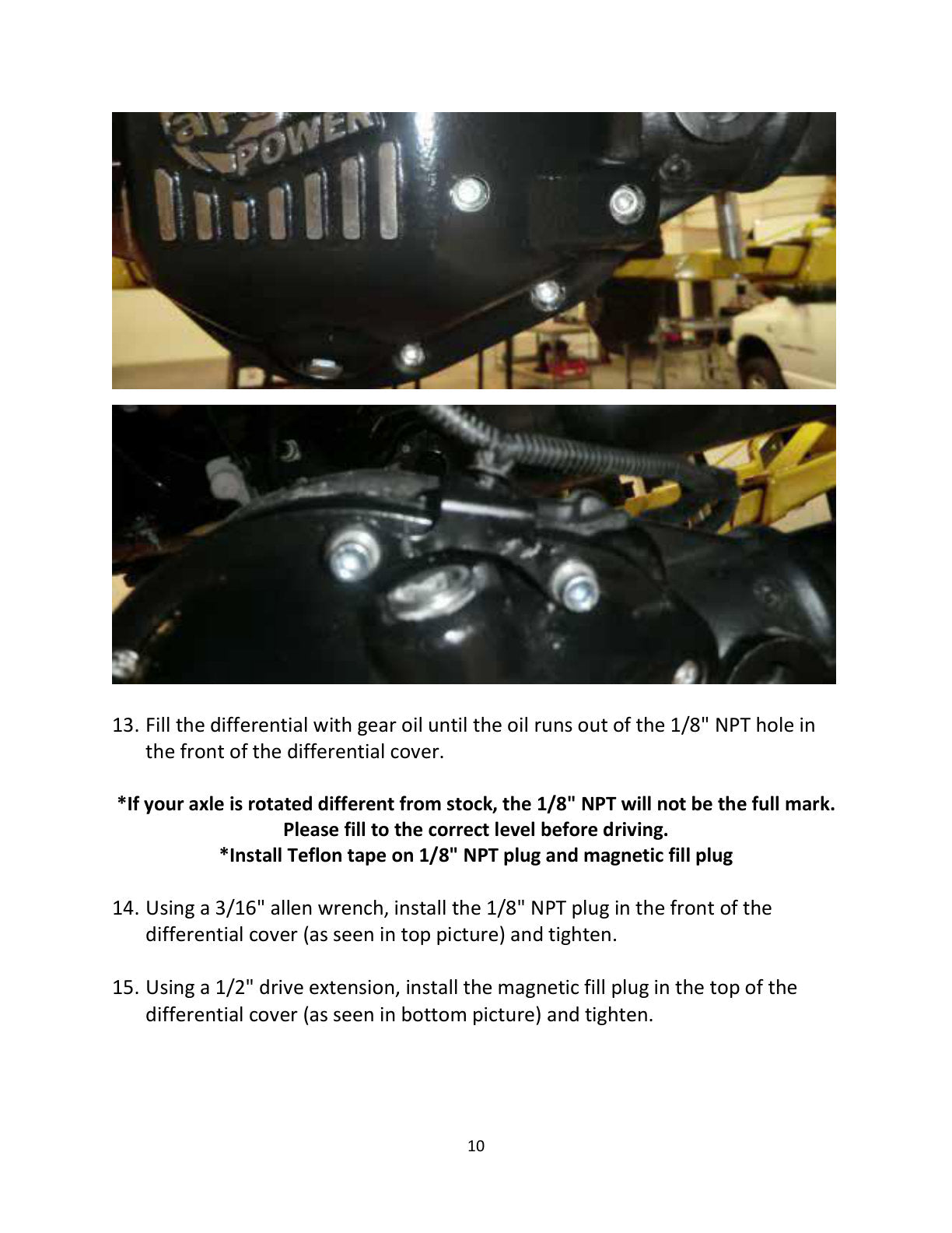 aFe Pro Series Rear Differential Cover Black w/ Machined Fins | Jeep Dana 44 (97-14) (46-70162)