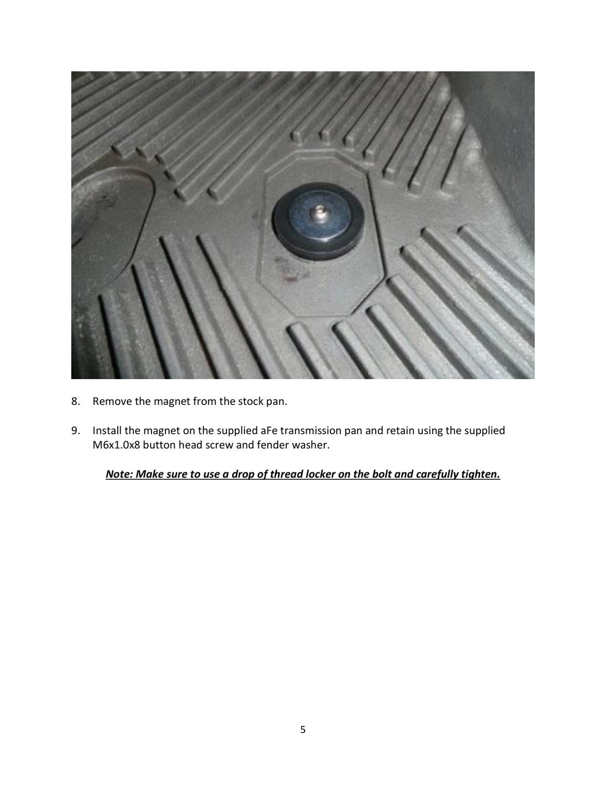 aFe HD Transmission Pan Ford F-150 6R80 09-15 | Ford F-150 (46-70170)
