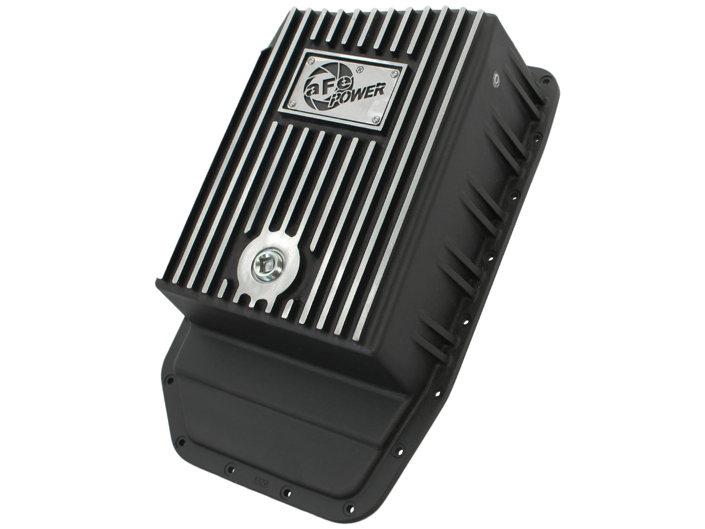 aFe Power Pro Series Transmission Pan Black w/ Machined Fins | Ford F-150 (09-14) (46-70172)