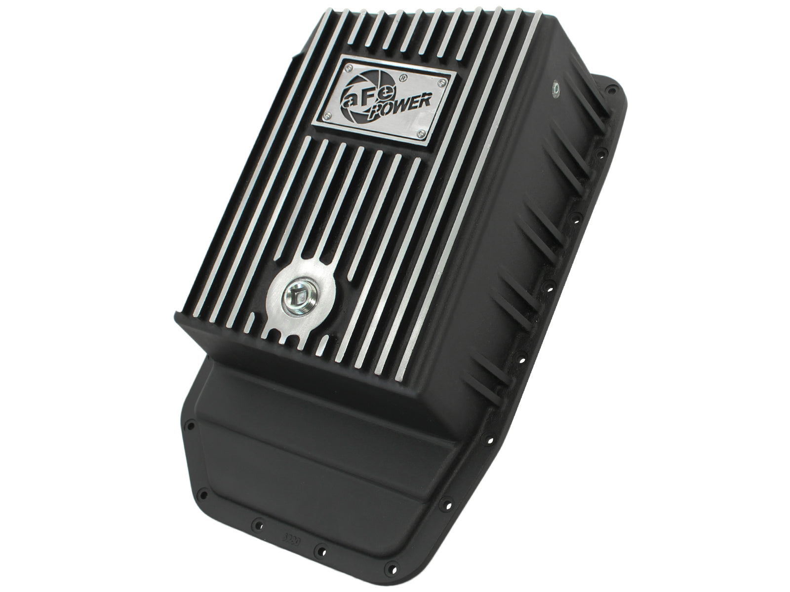 aFe Power Pro Series Transmission Pan Black w/ Machined Fins | Ford F-150 (09-14) (46-70172)