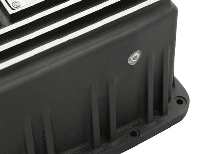 aFe Power Pro Series Transmission Pan Black w/ Machined Fins | Ford F-150 (09-14) (46-70172)