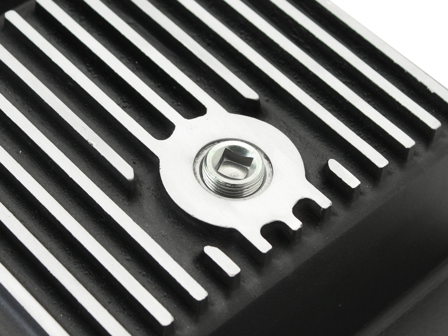 aFe Power Pro Series Transmission Pan Black w/ Machined Fins | Ford F-150 (09-14) (46-70172)