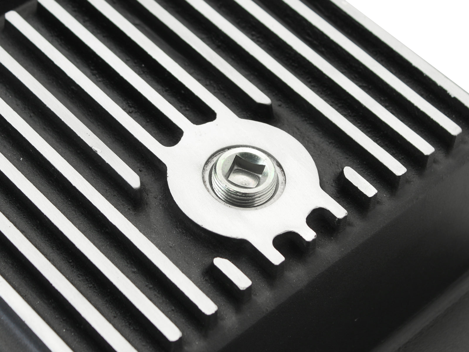 aFe Power Pro Series Transmission Pan Black w/ Machined Fins | Ford F-150 (09-14) (46-70172)