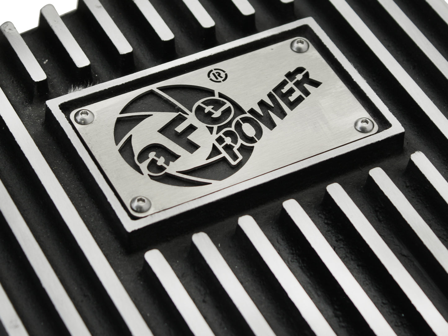 aFe Power Pro Series Transmission Pan Black w/ Machined Fins | Ford F-150 (09-14) (46-70172)