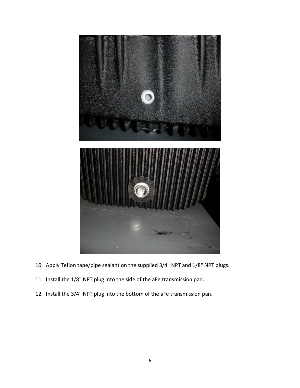 aFe Power Pro Series Transmission Pan Black w/ Machined Fins | Ford F-150 (09-14) (46-70172)