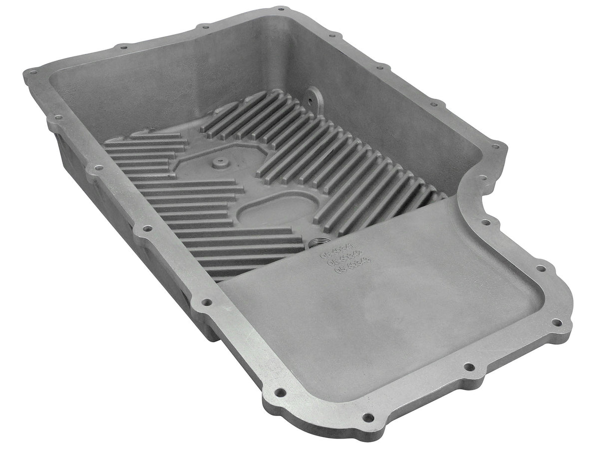 aFe Street Series Raw Trans Pan | Ford 6R140 V8-6.7L (11-14) (46-70180)