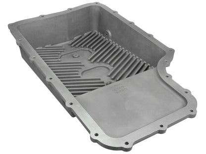 aFe Street Series Raw Trans Pan | Ford 6R140 V8-6.7L (11-14) (46-70180)