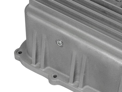 aFe Street Series Raw Trans Pan | Ford 6R140 V8-6.7L (11-14) (46-70180)