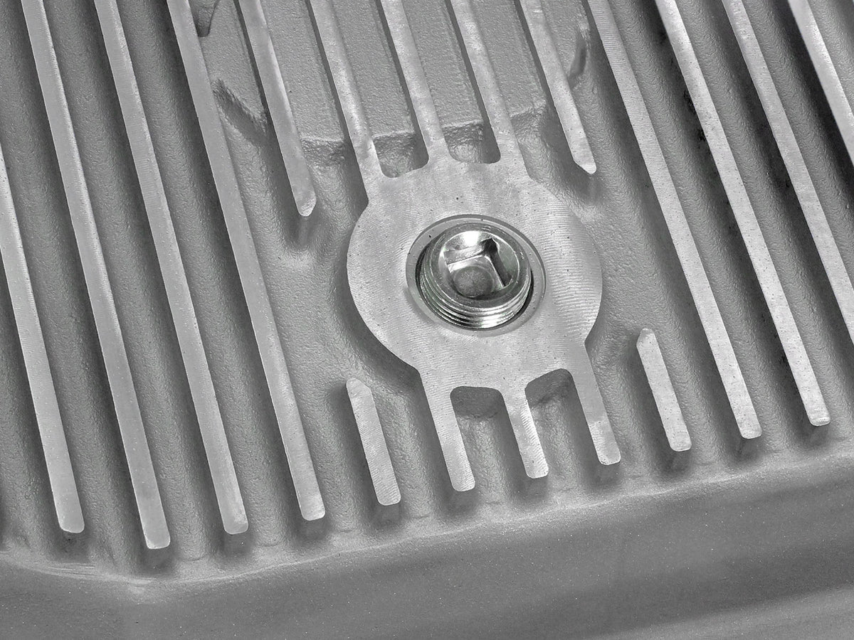 aFe Street Series Raw Trans Pan | Ford 6R140 V8-6.7L (11-14) (46-70180)