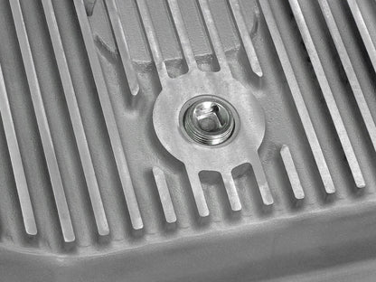 aFe Street Series Raw Trans Pan | Ford 6R140 V8-6.7L (11-14) (46-70180)