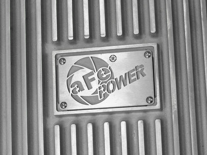aFe Street Series Raw Trans Pan | Ford 6R140 V8-6.7L (11-14) (46-70180)