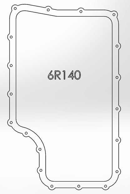 aFe Pro Series Transmission Pan Black w/ Machined Fins | Ford 11-14 V8 6.7L (46-70182)